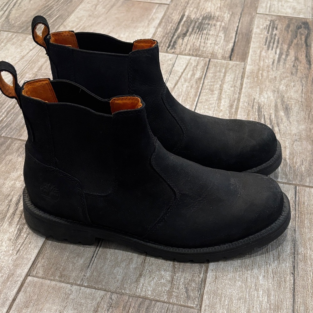 Timberland Men's Black Ankle Boots